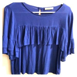 Ruffle Blue